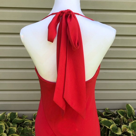 NWT Target CUSHNIE Red Slip Dress - Picture 14 of 14